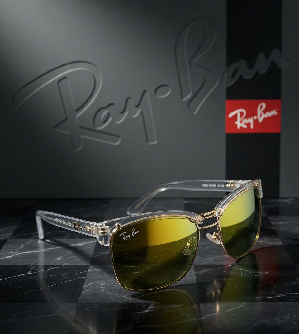 GAFA RAYBAN TRANSPARENTE ORIGINAL